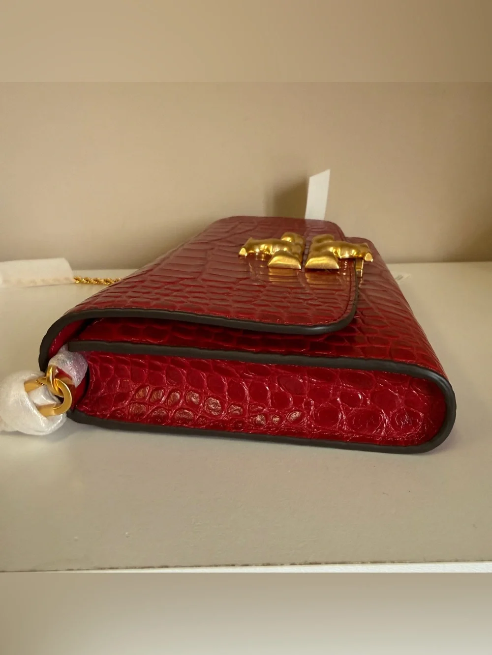Tory Burch 77037 ELEANOR EMBOSSED CLUTCH